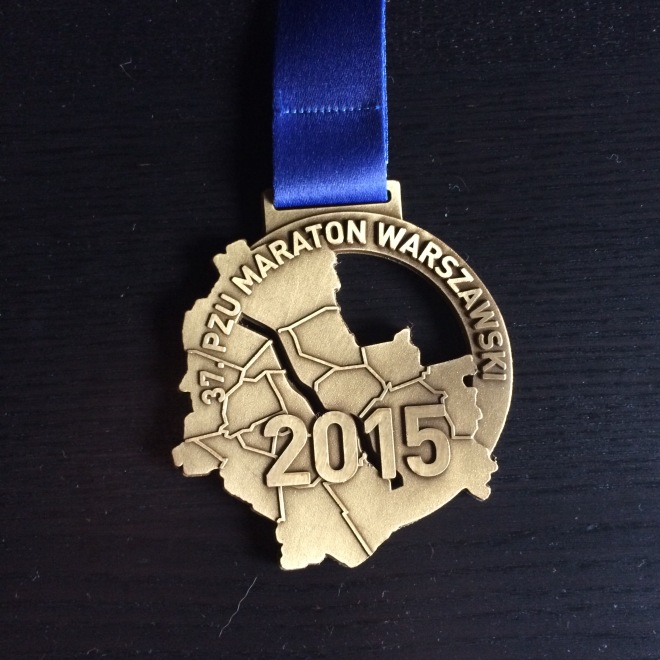 37. PZU Maraton Warszawski - medal